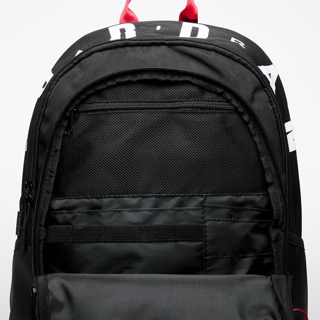 Jordan zaino scuola JAM AIR PATROL BACKPACK nero con logo bianco