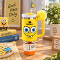 SpongeBob Happy Face 40oz Tumbler