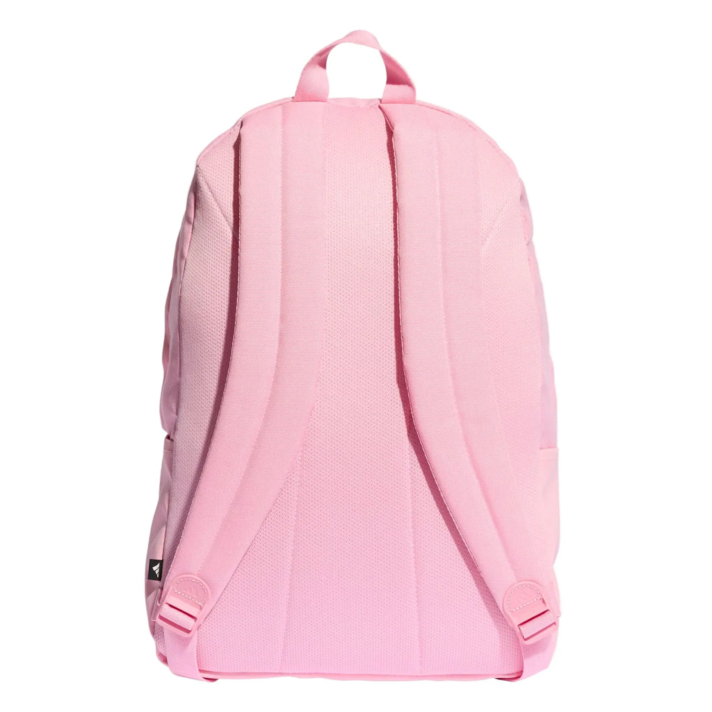 Adidas Adults Backpack Classic Three Stripes True Pink/White